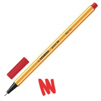 Point 88 Pen Fineliner 0.4 RD PK10