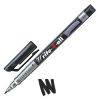 Write-4-All Perm Marker 0.7 BK PK10