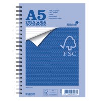 Silvine A5 FSC Twinwire Notebook PK5