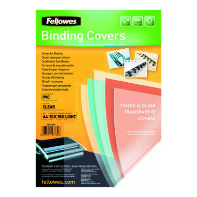 PVC Cover A4 150 Microns Clear (PK100)
