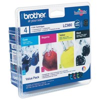 LC980 BK/C/M/Y VALUE PACK