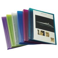 25mm 4 Ring Binder A4 Clear Pk10