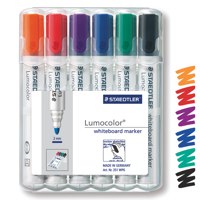 Lumocolor Wboard Mkrs Asstd PK6