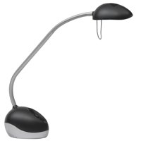Alba X Led Desk Lamp Black Silver