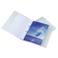 Rapesco ECO 2-Ring 25mm Bndr A4 Clr PK10