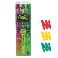 Frixion erasable highlighter PK3
