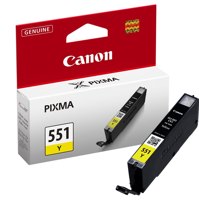 CANON 6511B001 CLI551Y YELLOW INK CART