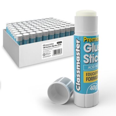 Classmaster PVP Glue Stick 40g PK100