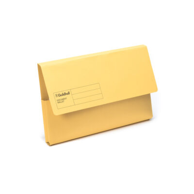 Guildhall Doc Wallet Fscap YW PK50
