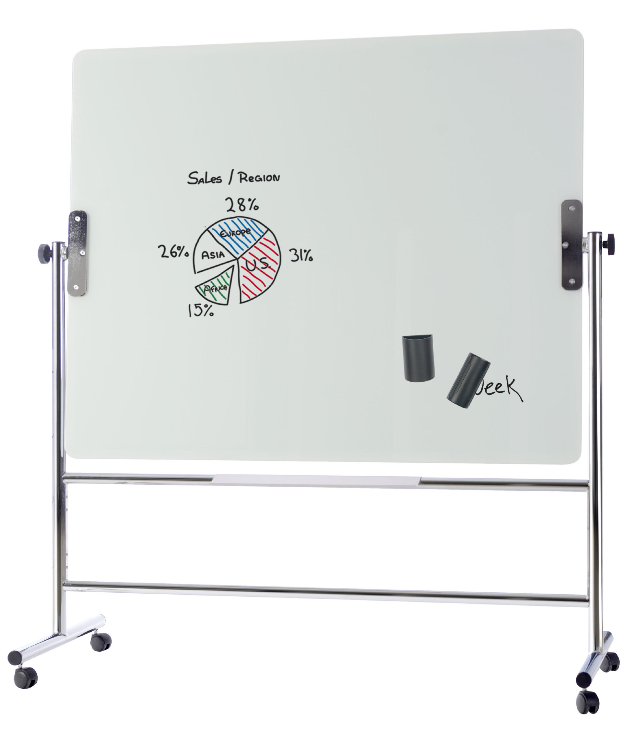 Glass Revolving Board 150x120cm