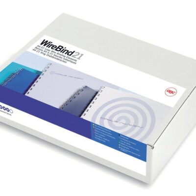 GBC IbiWire 21 Ring A4 12mm BK(PK100)