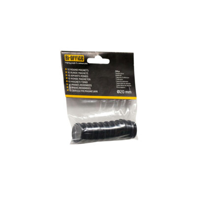 Bi-Office Rnd Mgnets 25mm Astd PK10