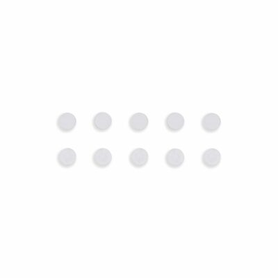 BiOffice Magnets 25mm White PK10