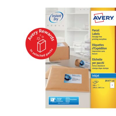 Inkjet Address lbls 200x289mm (100 lbls)
