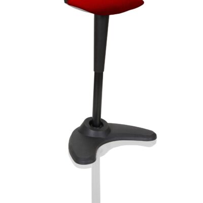 Spry Stool BK Frame Besp Seat Cherry