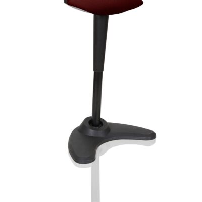 Spry Stool BK Frame Besp Seat Chilli