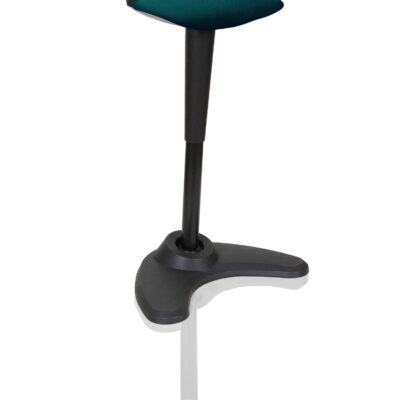 Spry Stool BK Frame Besp Seat Teal