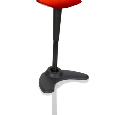 Spry Stool BK Frame Besp Seat Orange