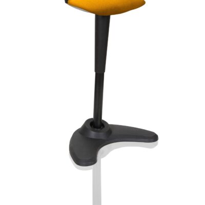 Spry Stool BK Frame Besp Seat Yellow