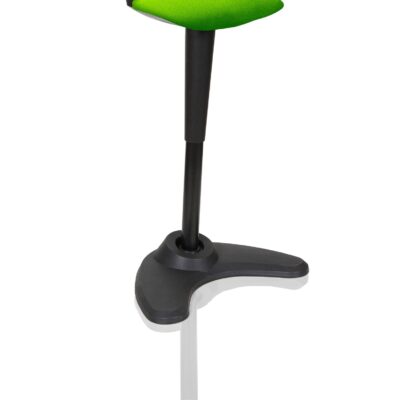 Spry Stool BK Frame Besp Seat Green