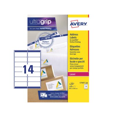 Avery QP Address Label 99x38mm PK1400
