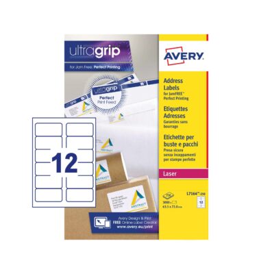 Avery QP Address Label 63x72mm PK3000