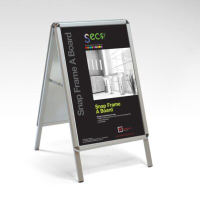 Alumin Snap Frame A-Board 32mm A1 Sil