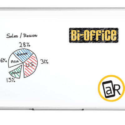 Drywipe Alu Framed WTboard 180x120cm