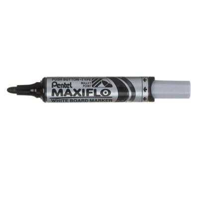 Pentel Maxiflo WB Marker BT BK PK12
