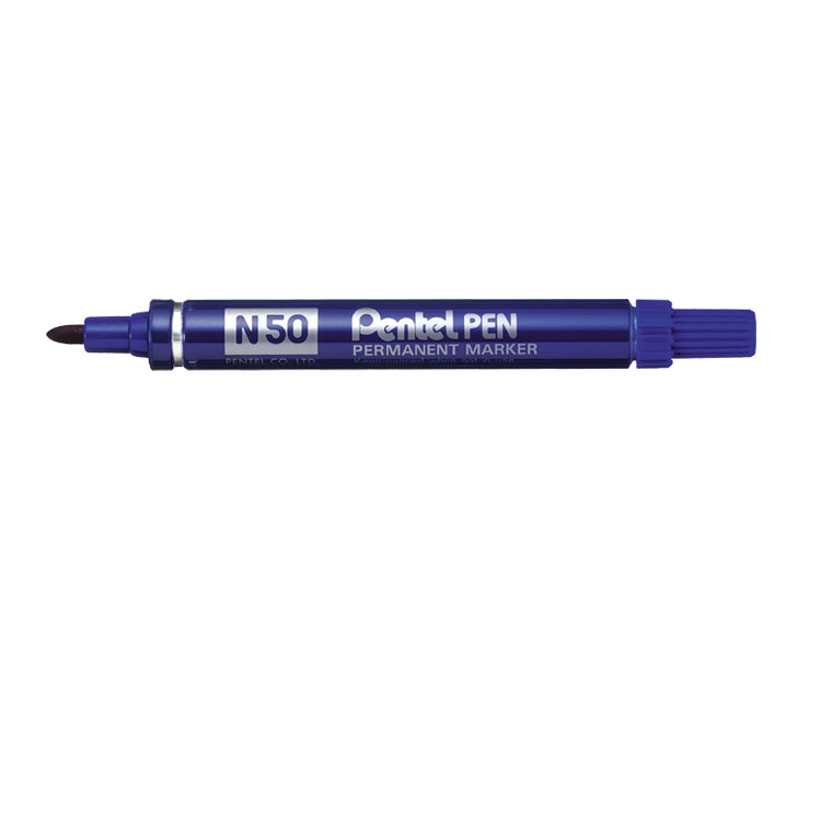 N50 Perm Marker Bullet Tip BL PK12