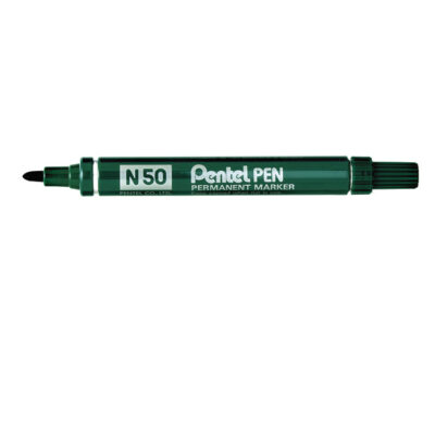 N50 Perm Marker Bullet Tip GN PK12