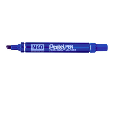 N60 Perm Marker Chisel Tip BL PK12