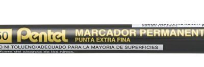Pentel NF450 Permanent Marker BK PK12