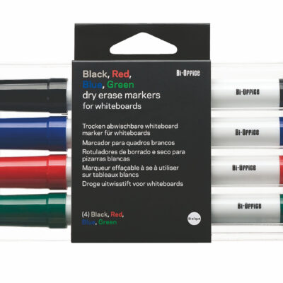 Bi-Office Dryerase Markers astd PK4