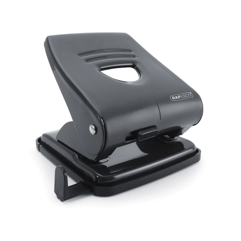 827 2-Hole Metal Punch (30 Sht) BK