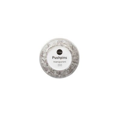 Bi-Office 200 Transparent Push Pins