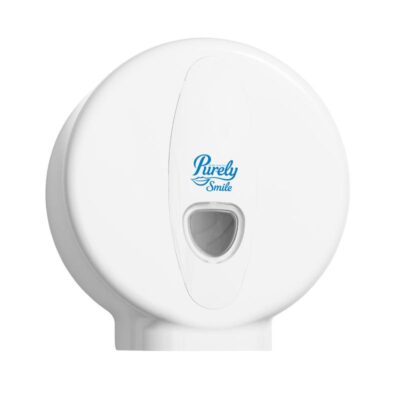 Purely Mini Jumbo Toilet Roll Dispnsr WT