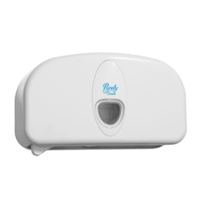 ValueX Micro Twin Toilet Roll Dispnsr WT