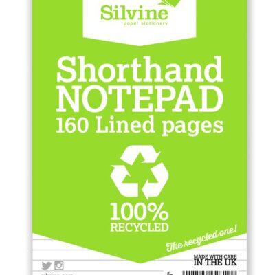 Silvine Recycled Shand Notebook PK12