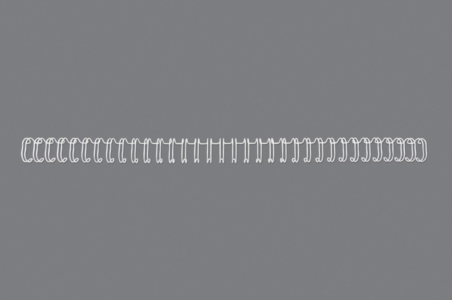 GBC 34 Loop Wire 6mm No.4 WT PK100