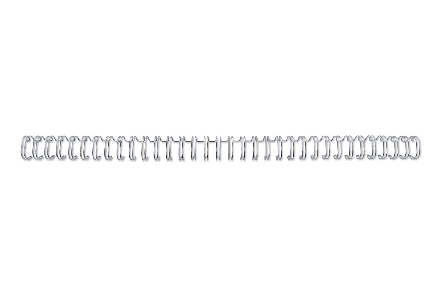 GBC 34 Loop Wire 6mm No.4 Silver PK100