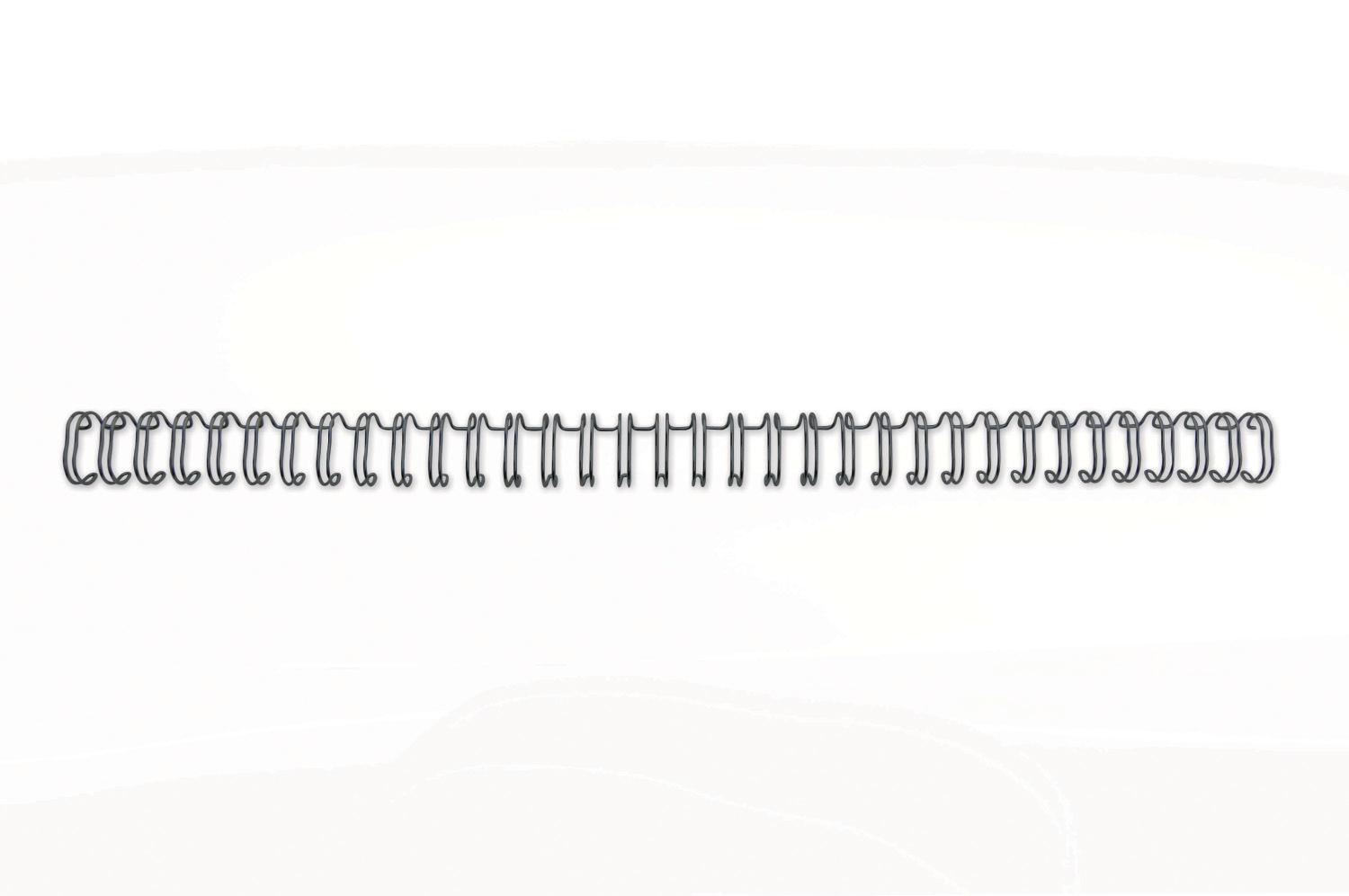 GBC 34 Loop Wire 8mm No.5 BK PK100