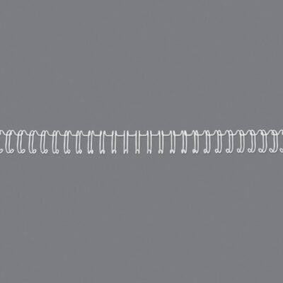 GBC 34 Loop Wire 8mm No.5 WT PK100