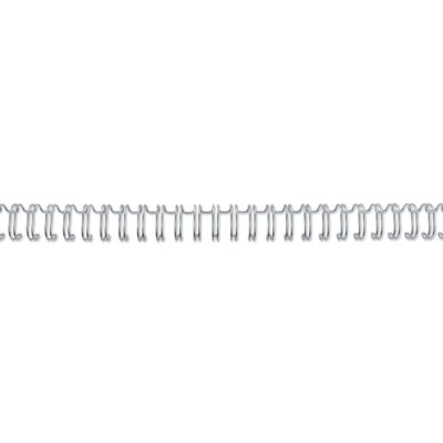 GBC 34 Loop Wire 9.5mm No.6 Silver PK100