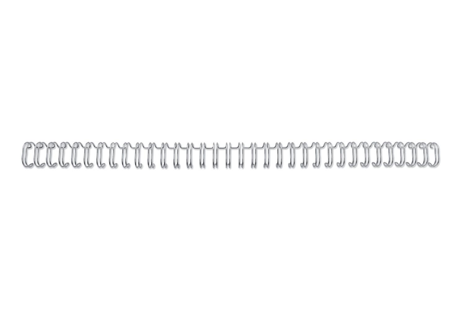 GBC 34 Loop Wire 9.5mm No.6 Silver PK100