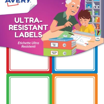 Avery Resistant Labels 44x64 WH PK16