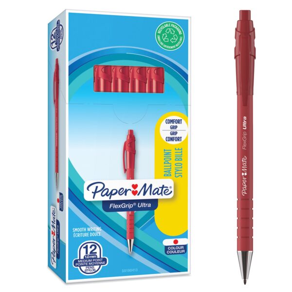PaperMate Flexgrip Ultra RD PK12