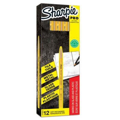 Sharpie China Marker Yellow PK12