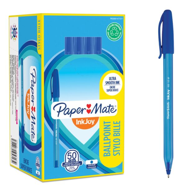 PaperMte InkJoy 100 CAP Med BL PK50