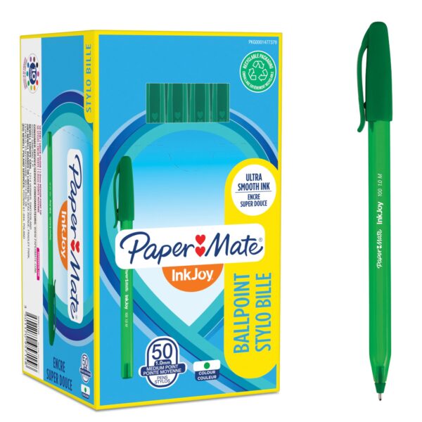PaperMte InkJoy 100 CAP Med GRN PK50